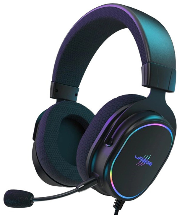 Herné slúchadlá Hama uRage SoundZ 800 7.1 V2 s odnímateľným mikrofónom, čierna farba