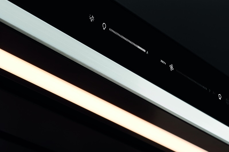 Odsávač pár Whirlpool WCT3 64 FLB X, pásové LED osvetlenie