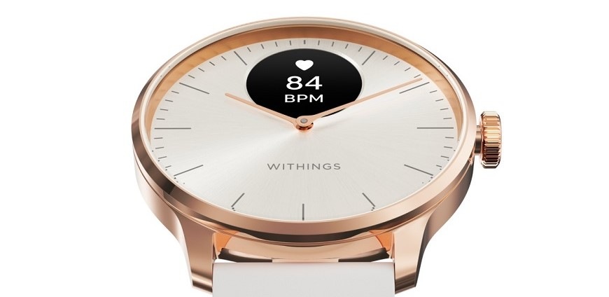 Inteligentné hodinky Withings Scanwatch Light 37 mm béžové Inteligentné hodinky Withings Scanwatch Light 37 mm béžové