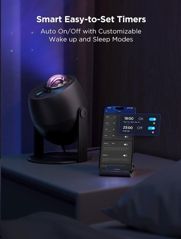 Dekoratívny LED projektor Govee Star Light