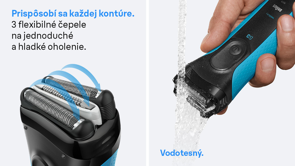 Holiaci strojček Braun Series 3+ 3010BT