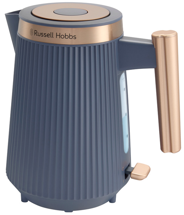 Rýchlovarná kanvica Russell Hobbs 26752-70 Brontë Soft Navy v tmavo modrom prevedení so zlatými detailmi
