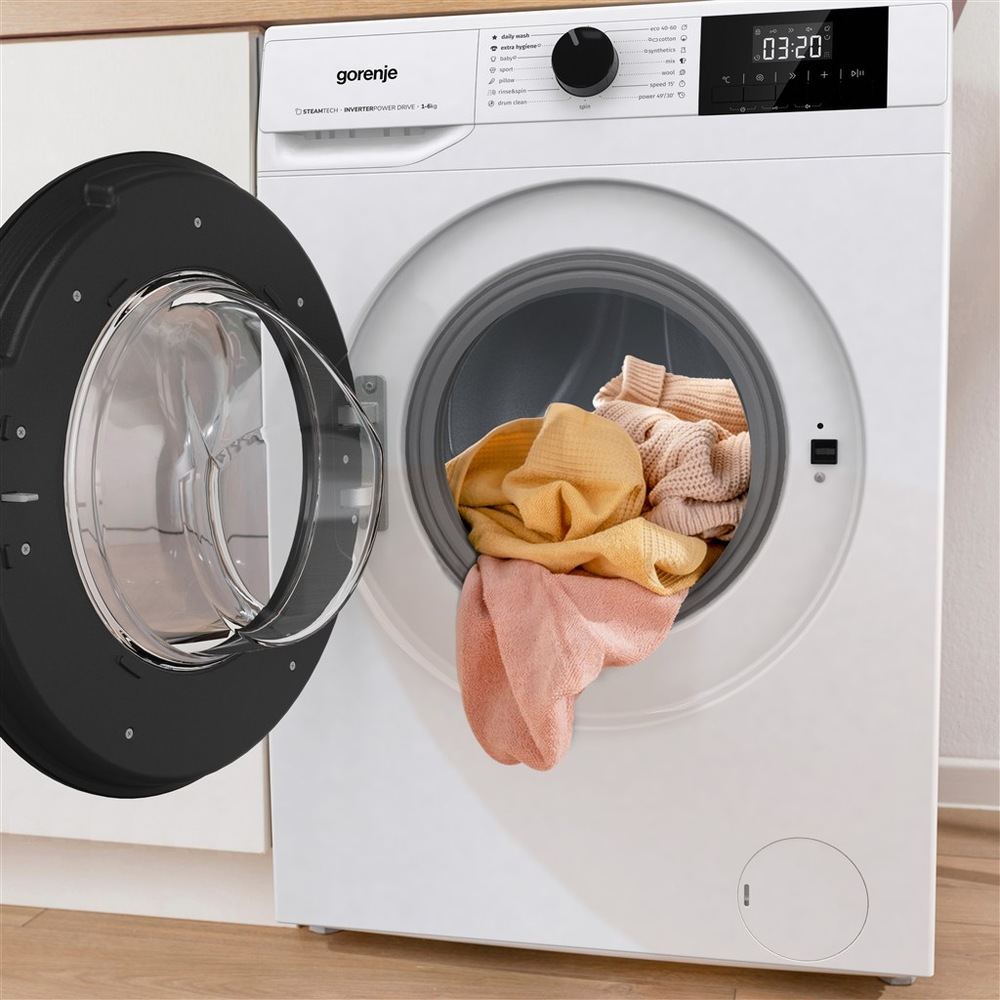 Pohľad na bubon práčky Gorenje