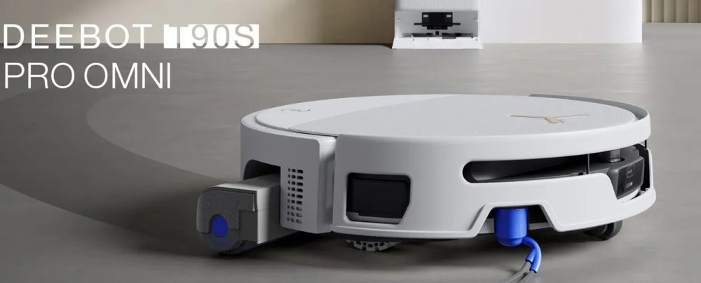 Robotický vysávač Ecovacs DEEBOT T90S PRO OMNI WHITE biely robotický vysávač so stanicou Ecovacs DEEBOT T90S PRE OMNI WHITE