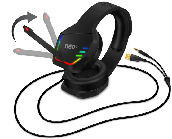 Headset Connect IT NEO+ čierny Headset Connect IT NEO+ čierny