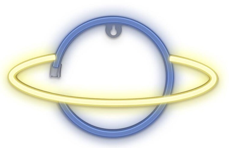 Dekoratívne LED Forever neón Saturn