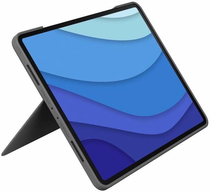 Puzdro na tablet Logitech Combo Touch na Apple iPad Pro 12.9" (5. gen.) UK sivé Puzdro na tablet Logitech Combo Touch na Apple iPad Pro 12.9" (5. gen.) UK sivé