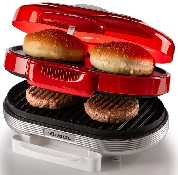 Gril Ariete Party Time Hamburger ART 205