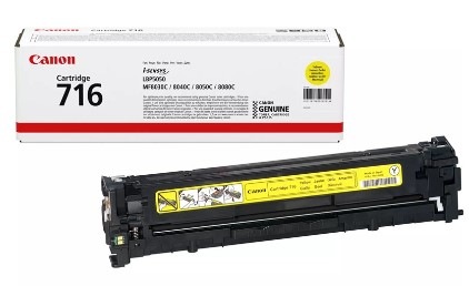 Toner Canon CRG-716Y, 1500 strán žltý