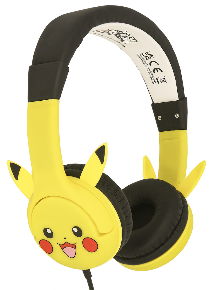 Slúchadlá OTL Technologies Pokémon Pikachu 3D Wired žltá