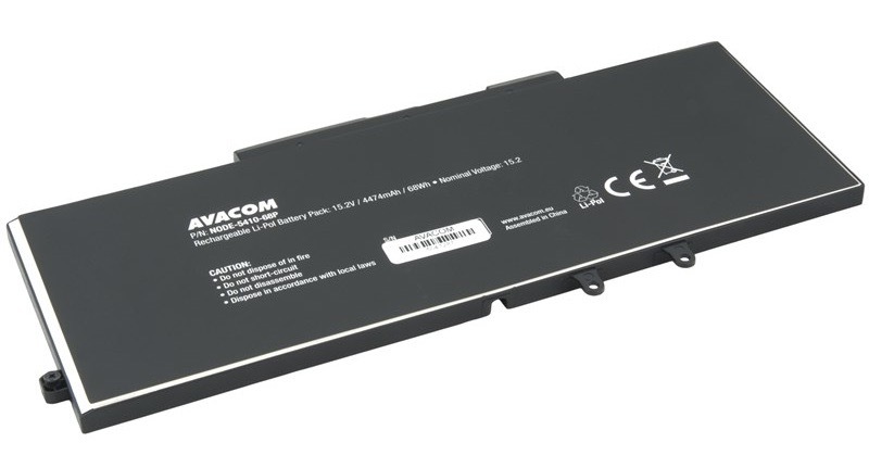 Batéria Avacom Dell Latitude 5410 Li-Pol 15,2V 4474mAh 68Wh