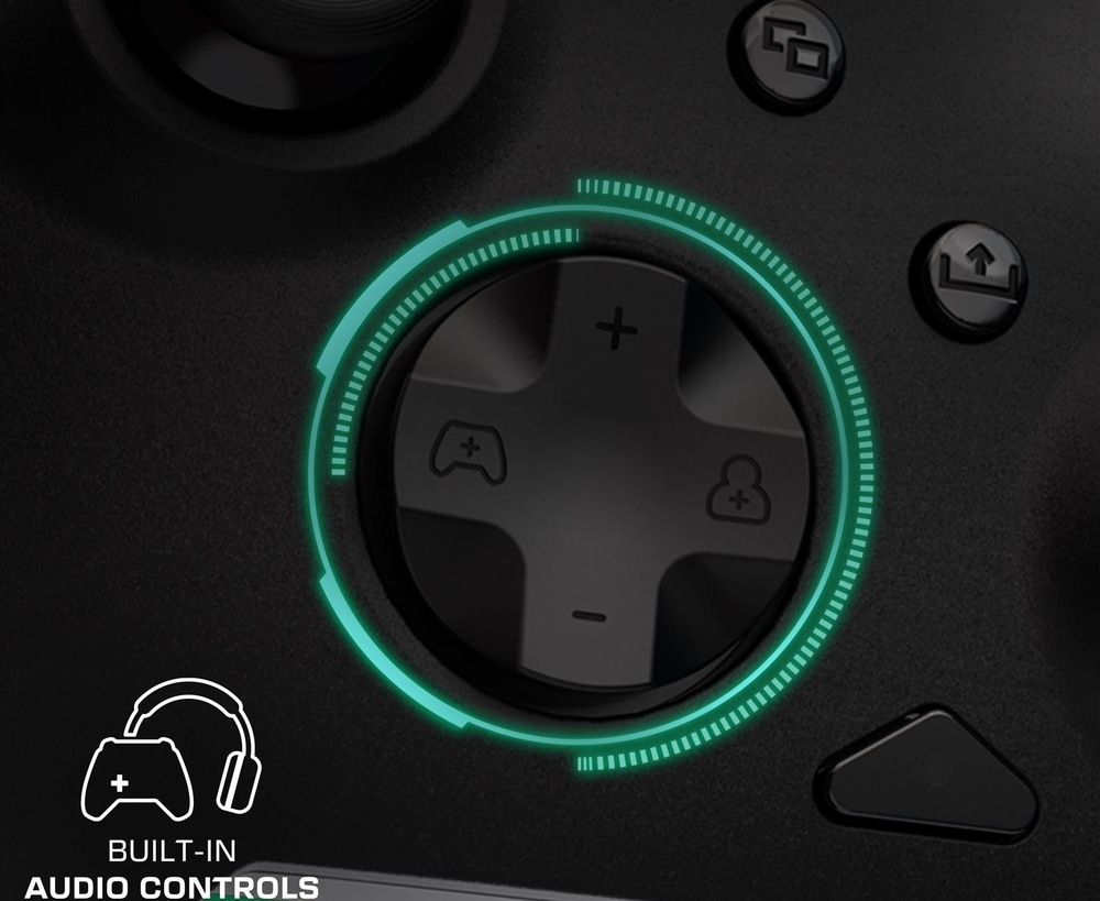 Gamepad Turtle Beach Rematch Core Wired, XBOX Series X/S, XBOX One, PC čierny Ku gamepadu Turtle Beach Rematch Core Wired je možné tiež pripojiť slúchadlá a komunikovať s hráčmi počas hrania.