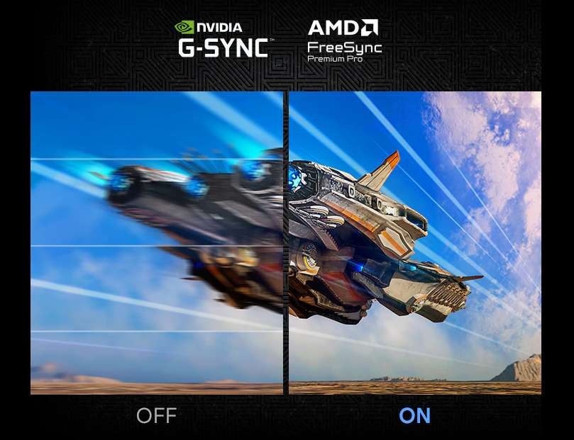 Herný monitor Samsung Odyssey G7 (G73SH) čierny Samsung Odyssey G7 (G73SH) podporuje aj technológiu AMD FreeSync Premium