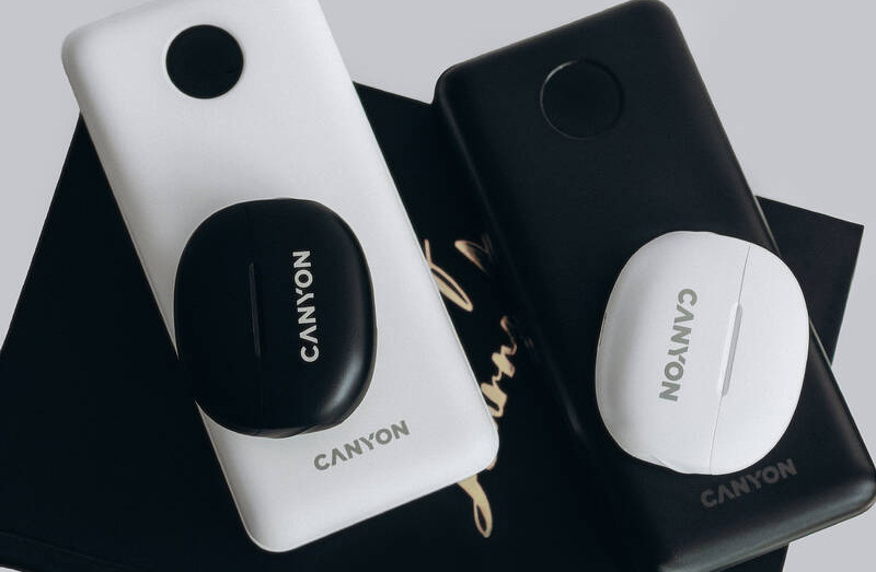 Powerbank Canyon PB-2002B, 20 000 mAh čierny