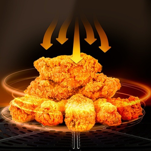 Fritéza teplovzdušná Tesla AirCook Q60 XXL Pro nerez Fritéza teplovzdušná Tesla AirCook Q60 XXL Pro nerez