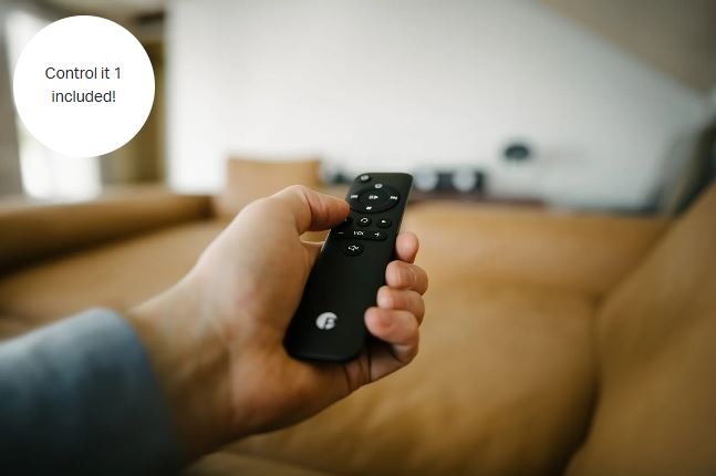 Zosilňovač Pro-Ject STEREO BOX E čierny Diaľkové ovládanie k Zosilňovaču Pro-Ject STEREO BOX E