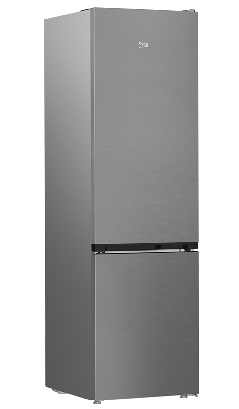 Chladnička Beko B7RCNA418HXP, NoFrost, šedá farba.