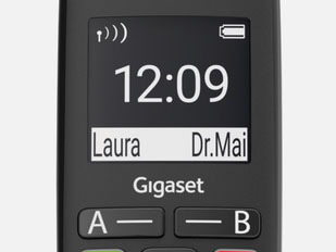 Domáci telefón Gigaset E290 čierny
