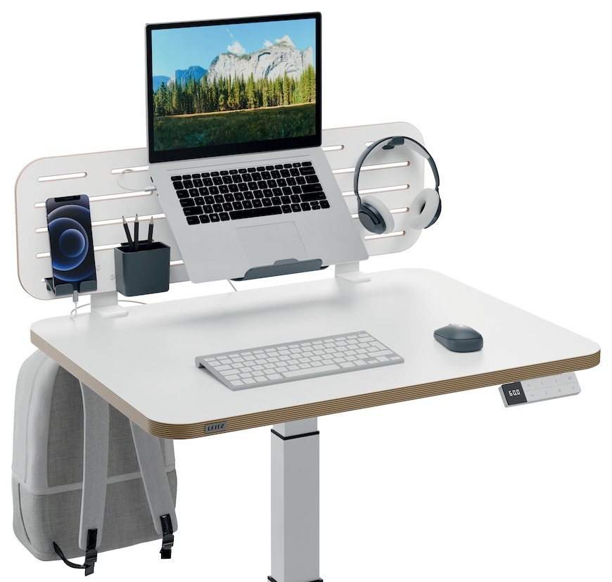 Organizér Leitz Ergo Pegboard Desk biely „“