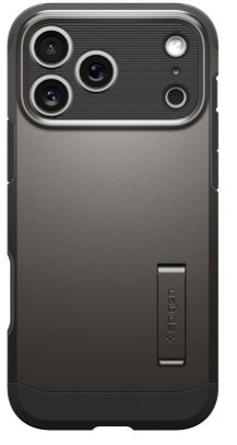 Kryt na mobil Spigen Tough Armor T MagSafe na Apple iPhone 17 Pro Max v šedej farbe