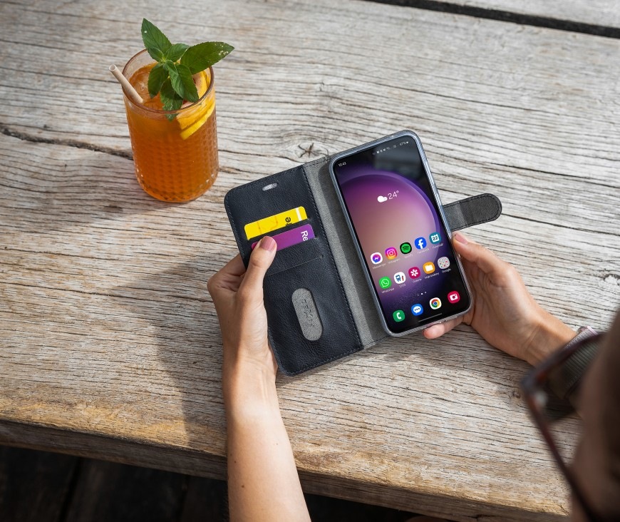 Puzdro na mobil flipové FIXED Opus na Xiaomi Redmi Note 15 Pro 5G čierne Flipové puzdro na mobil FIXED Opus pre Xiaomi Redmi Note 15 Pre 5G s vnútornými priehradkami na karty