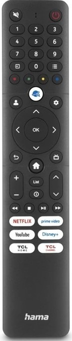 Univerzálny infračervený diaľkový ovládač Hama 221068 1:1 pre TV TCL