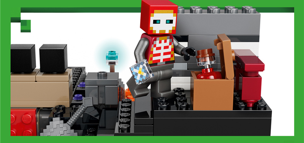 Stavebnica LEGO® Minecraft® 21590 Souboj s Witherem Sedem figúrok LEGO z Minecraftu umožní deťom vymýšľať vlastné súboje a dobrodružstvá podľa ich predstáv.