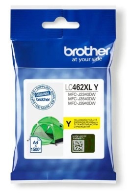 Cartridge Brother LC-462XLY, 1500 stran žltá