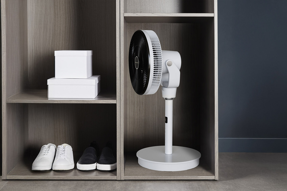 Ventilátor stojanový Rowenta QV5040F0 Turbo Twist Stand biely „Rowenta
