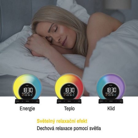 Budík TFA 60.2026.01 SOLUNA čierny