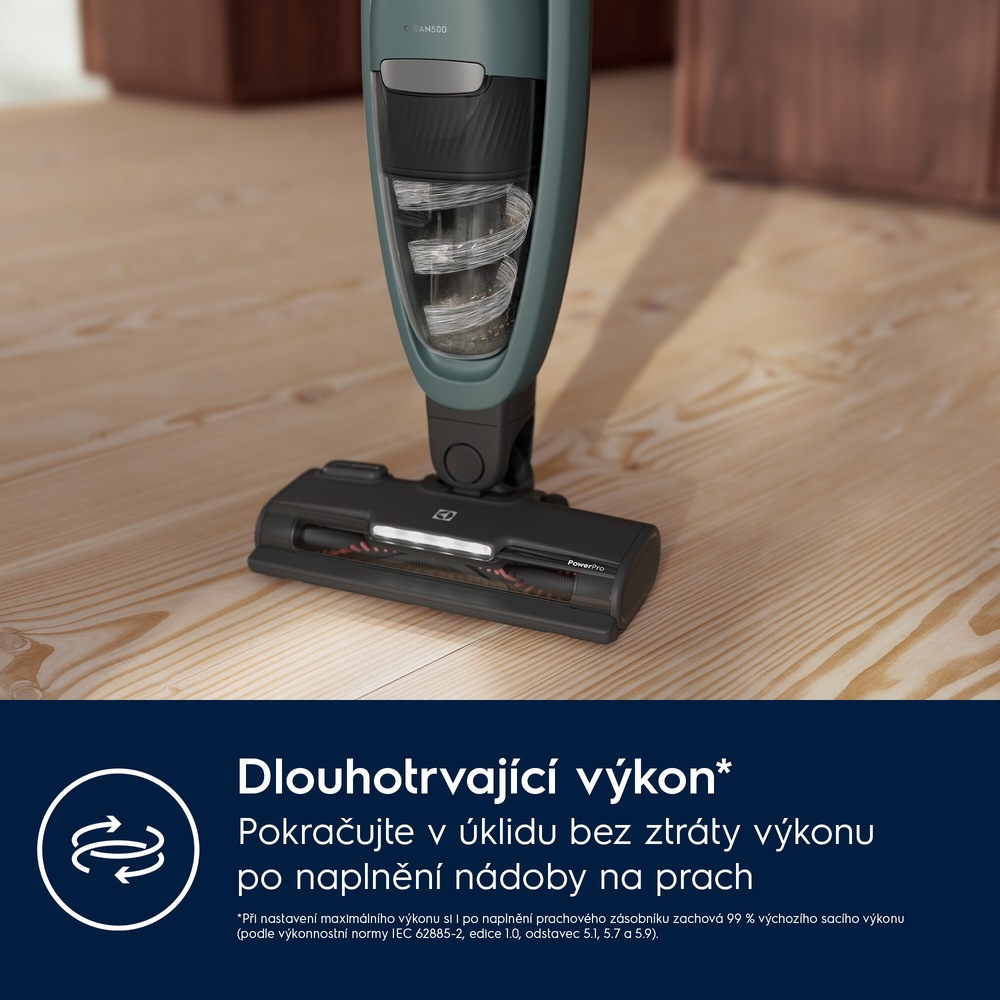 Tyčový vysávač Electrolux 500 Clean ES52C212XN