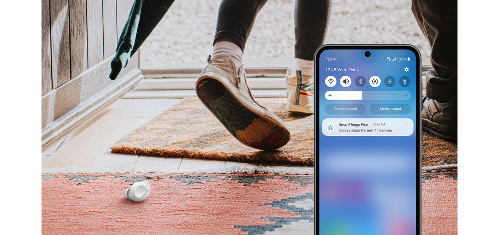 Slúchadlá Samsung Galaxy Buds FE grafitová farba Slúchadlá Samsung Galaxy Buds FE grafitová farba