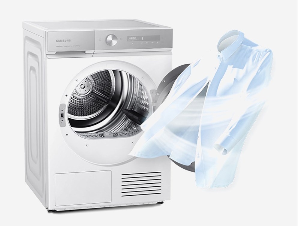Sušička bielizne Samsung DV90T6240LK/S7, air wash