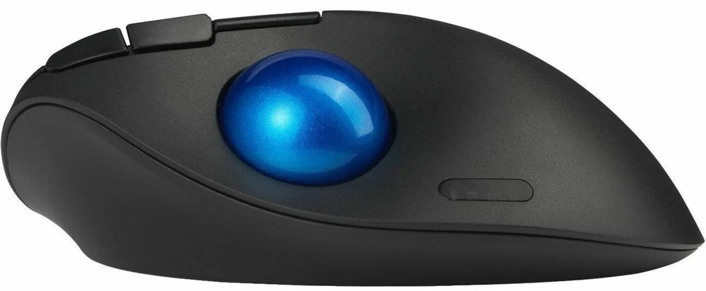Trackball KENSINGTON Pro Fit Ergo TB450 EQ čierna/modrá Trackball KENSINGTON Pro Fit Ergo TB450 EQ optická/7 tlačidiel/1600DPI - čierna/modrá