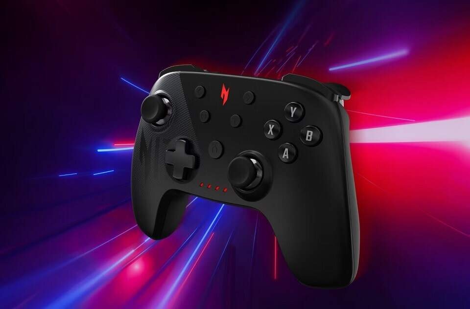 Gamepad Acer Nitro NGR300 Gaming Controller Wireless čierny Gamepad Acer Nitro NGR300 Gaming Controller Wireless čierny