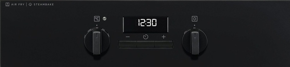 Indukčný sporák Electrolux Série 600 LKI564267K, matná čierny Ovládací panel sporáka Electrolux LKI564267K