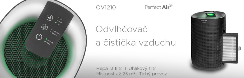 Odvlhčovač Concept Perfect Air OV1210 Concept Perfect Air OV1210, černá