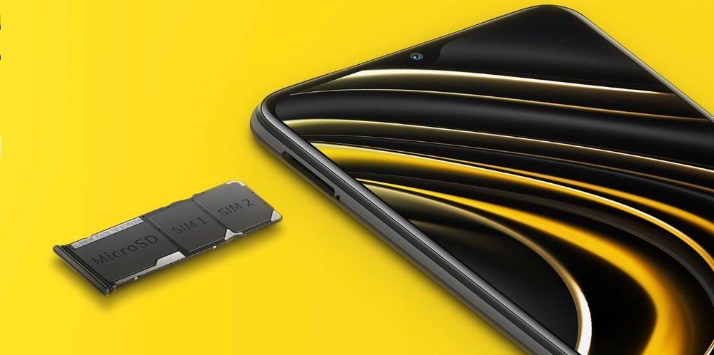 Mobilný telefón Poco M3 64 GB čierny Chytrý mobilní telefon Xiaomi Poco M3