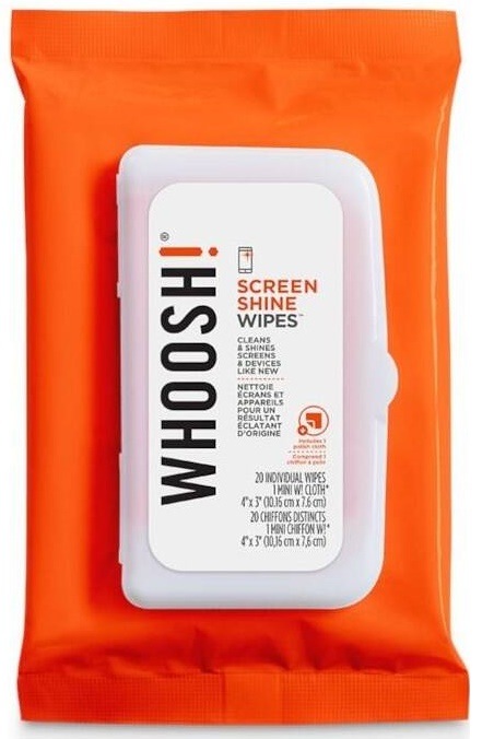 Čistiace obrúsky WHOOSH Screen Shine – 20 ks