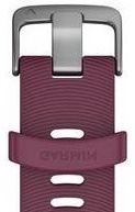 Remienok Garmin Quick Release 20mm, silikónový vínový, strieborná pracka vínový Remienok Garmin Quick Release 20mm, silikónový vínový, strieborná pracka vínový