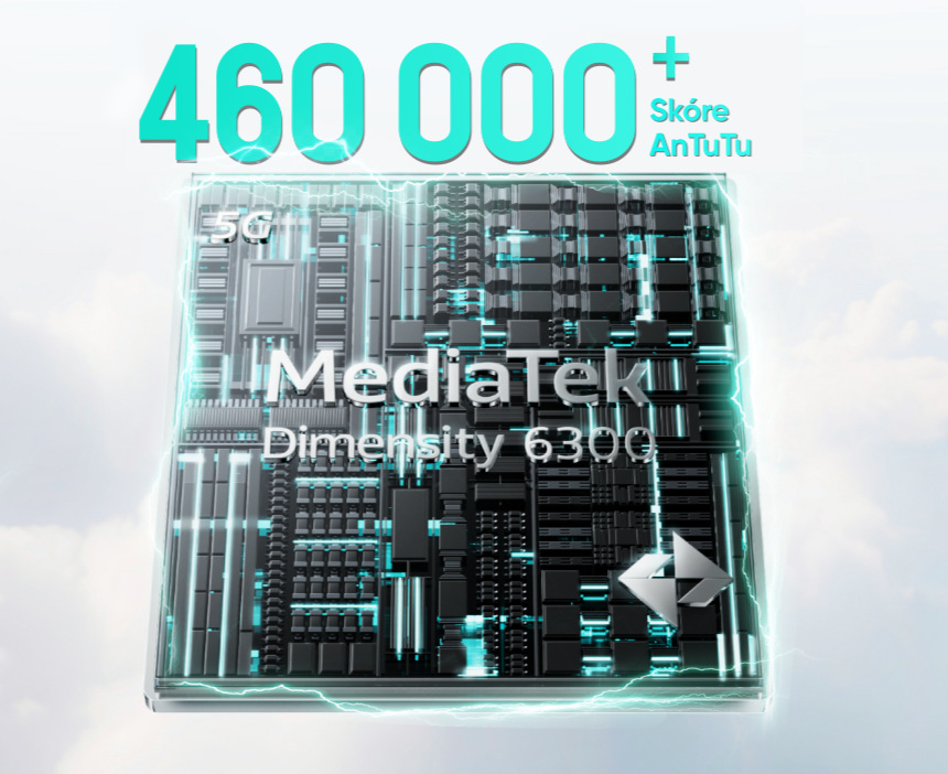 Mobilný telefón realme 14T 5G 8 GB / 256 GB čierny „“