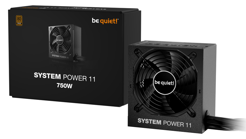 Zdroj be quiet! System Power 11 650W čierny Zdroj be quiet! System Power 11 750W s balením