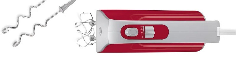 Ručný šľahač Bosch MFQ40303 strieborný/červený