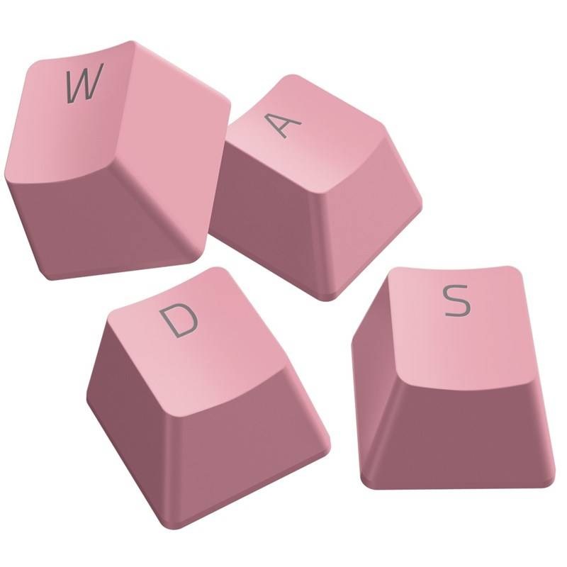 Klávesy Razer PBT Keycap Upgrade Set - US/UK ružové