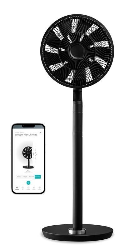 Ventilátor stojanový Duux DXCF50 Whisper Flex Ultimate čierny
