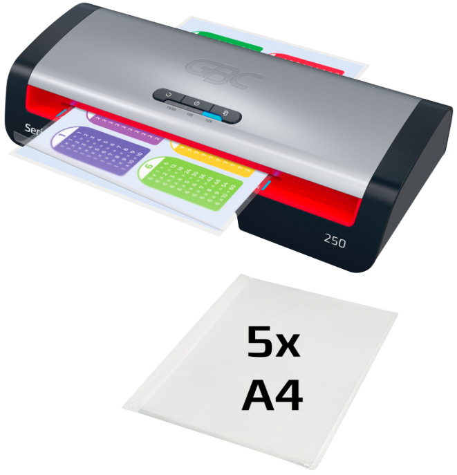 Laminátor GBC 250 Office A4 - čierny