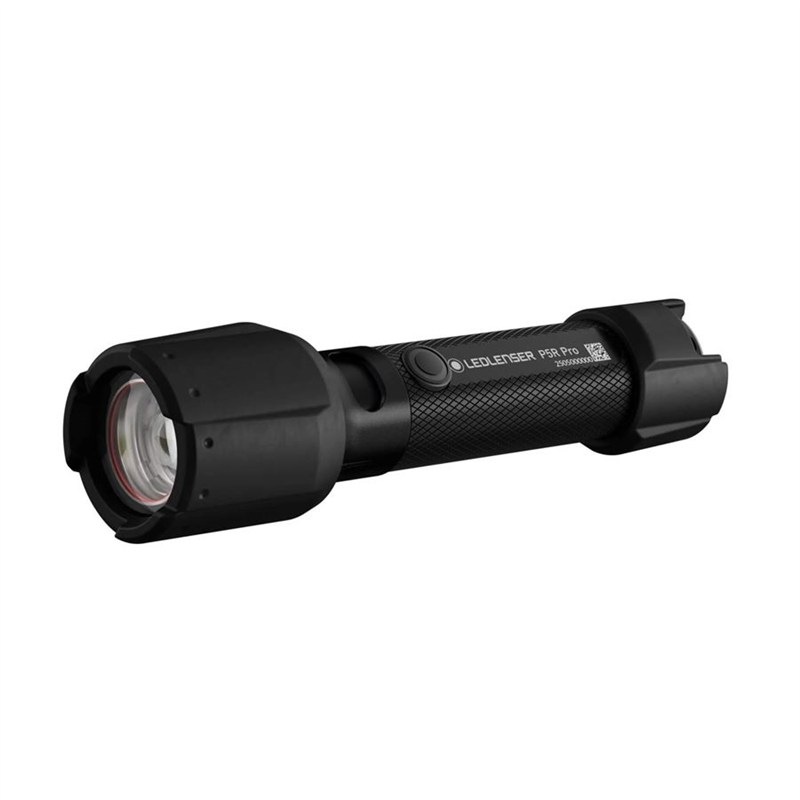 Svietidlo Ledlenser P5R Pro v čiernej farbe.