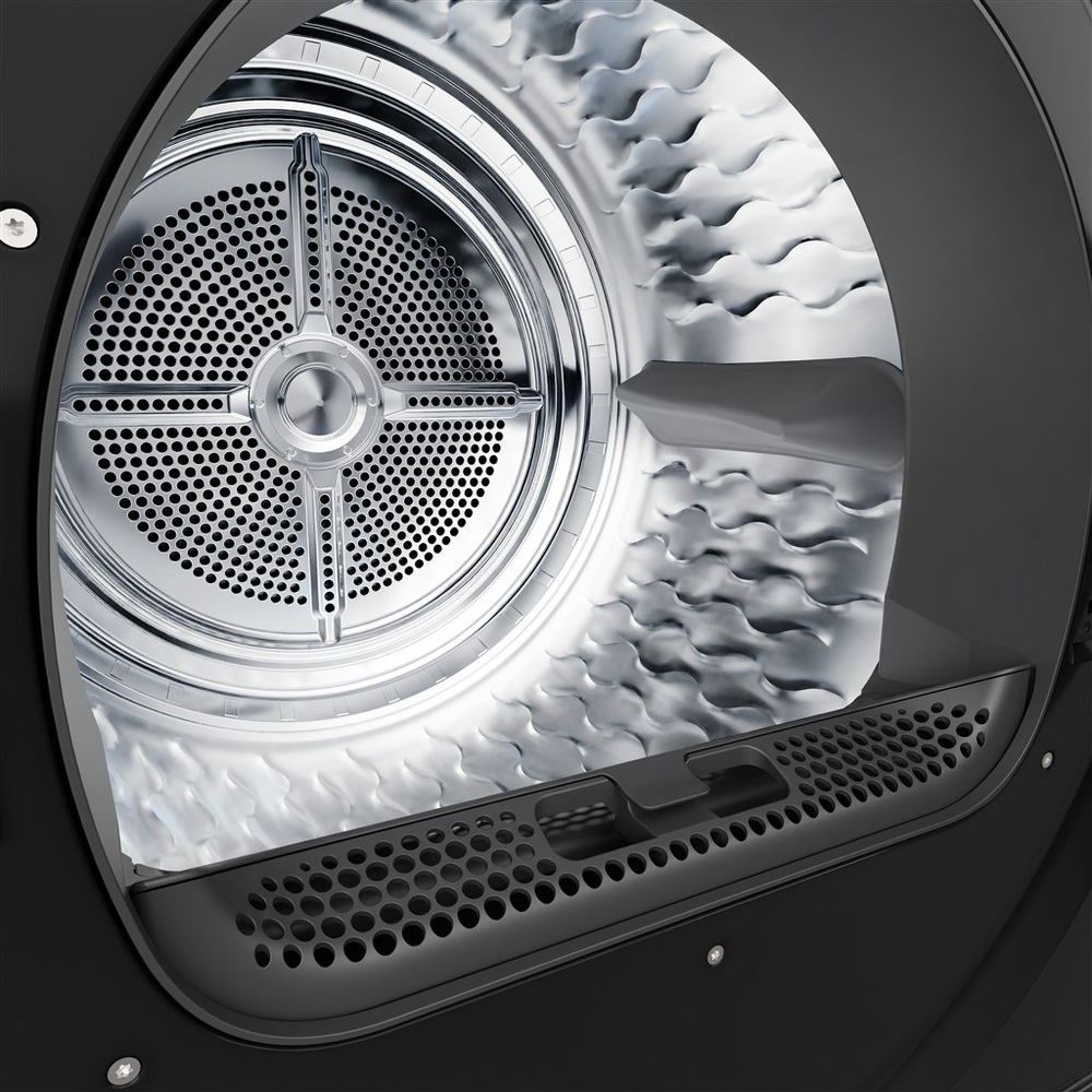 Sušička bielizne Gorenje G400 DG48DB NatureDry čierna Sušička Gorenje DG48DB NatureDry nerezový bubon detail