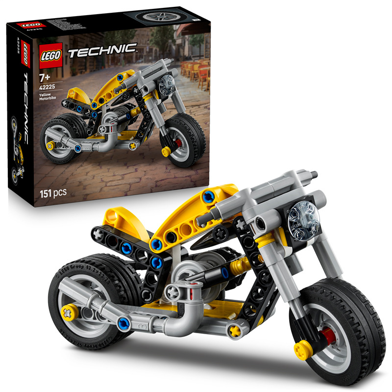 Stavebnica LEGO® Technic 42225 Žlutá motorka