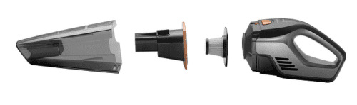 Vysávač akumulátorový Concept VP4351 Wet & Dry Riser Pet, 11,1 V čierny